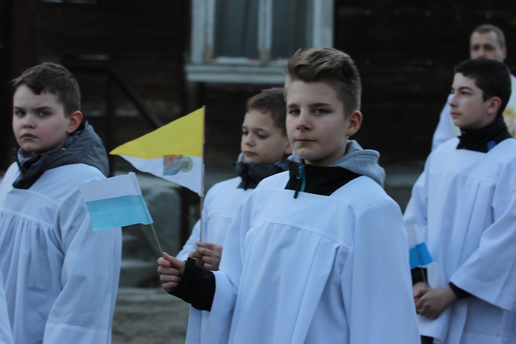 Powitanie ikony MB Czestochowskiej w Kamionie Sochaczewskim