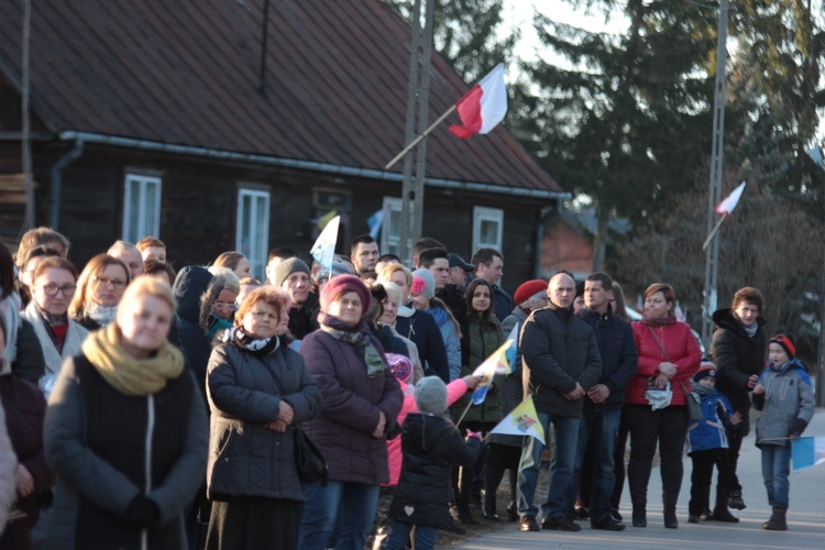 Powitanie ikony MB Czestochowskiej w Kamionie Sochaczewskim