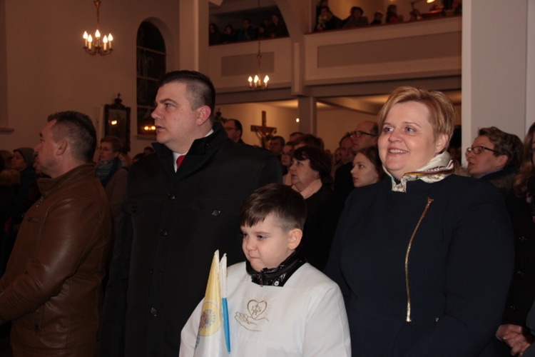 Powitanie ikony MB Czestochowskiej w Kamionie Sochaczewskim