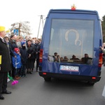 Powitanie ikony MB Częstochowskiej w Młodzieszynie