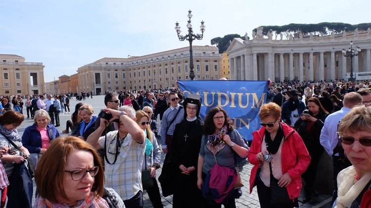 Pielgrzymka pracowników wydawnictwa "Gaudium" do Rzymu