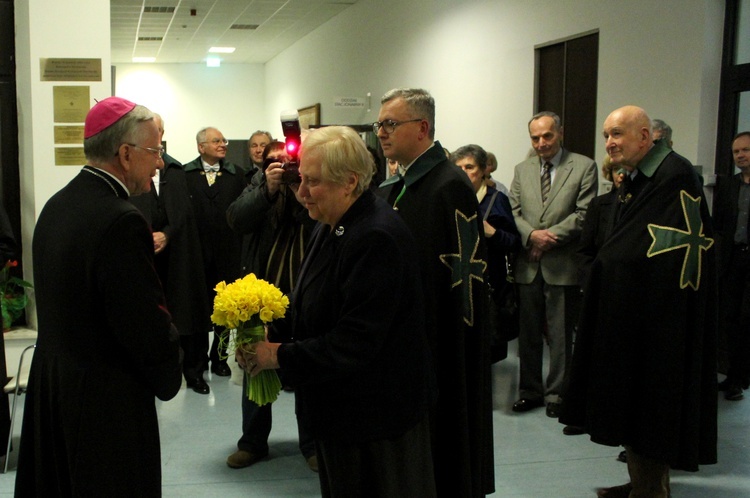 Odwiedziny abp. Marka Jędraszewskiego w Hospicjum św. Łazarza