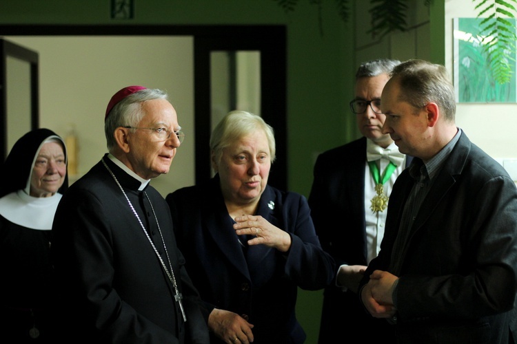 Odwiedziny abp. Marka Jędraszewskiego w Hospicjum św. Łazarza