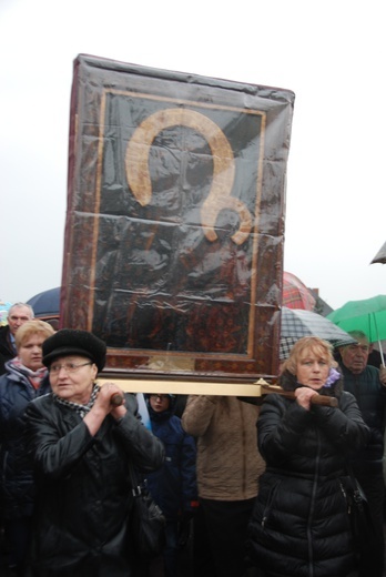 Powitanie ikony MB Częstochowskiej w Kątach