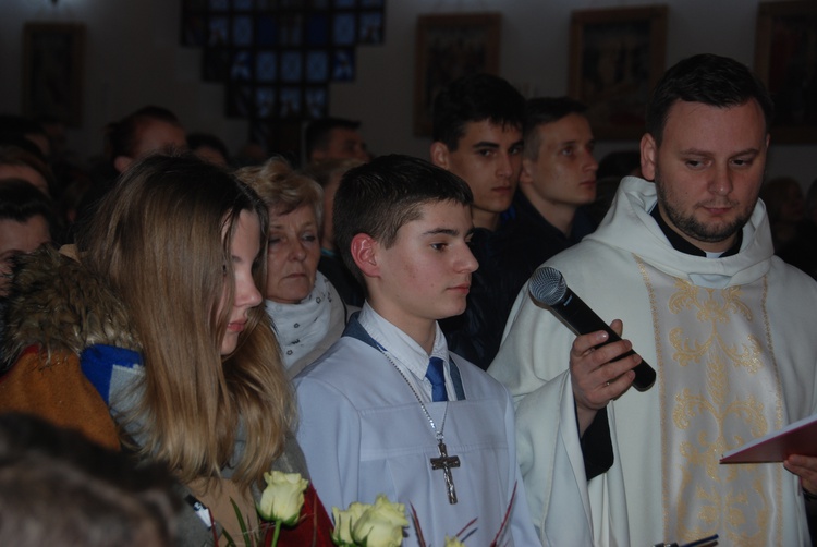 Powitanie ikony MB Częstochowskiej w Kątach