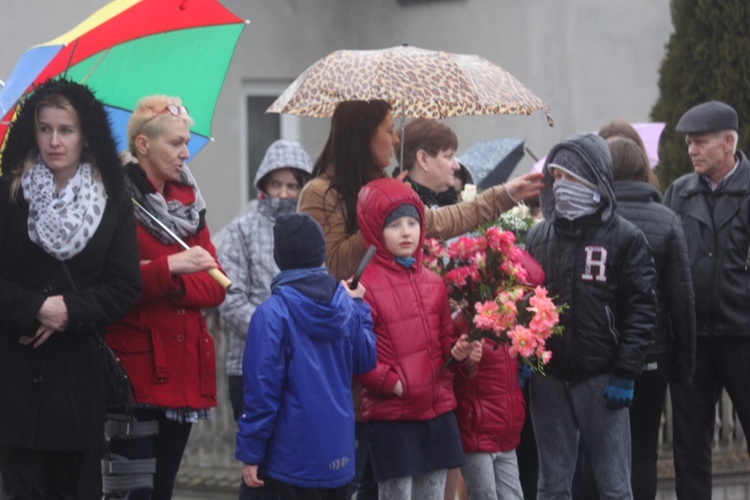 Powitanie ikony MB Częstochowskiej w Kątach