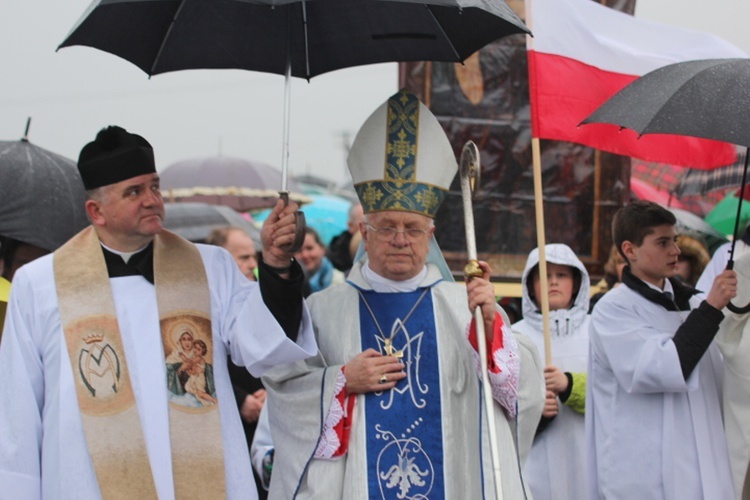 Powitanie ikony MB Częstochowskiej w Kątach