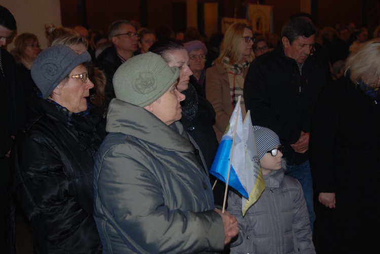 Powitanie ikony MB Częstochowskiej w parafii św. Brata Alberta w Sochaczewie