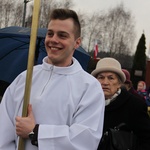 Powitanie ikony MB Częstochowskiej w parafii św. Brata Alberta w Sochaczewie