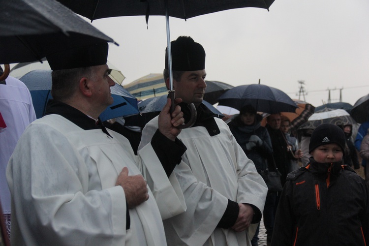 Powitanie ikony MB Częstochowskiej w parafii św. Brata Alberta w Sochaczewie