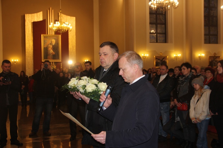 Powitanie ikony MB Częstochowskiej w parafii św. Brata Alberta w Sochaczewie