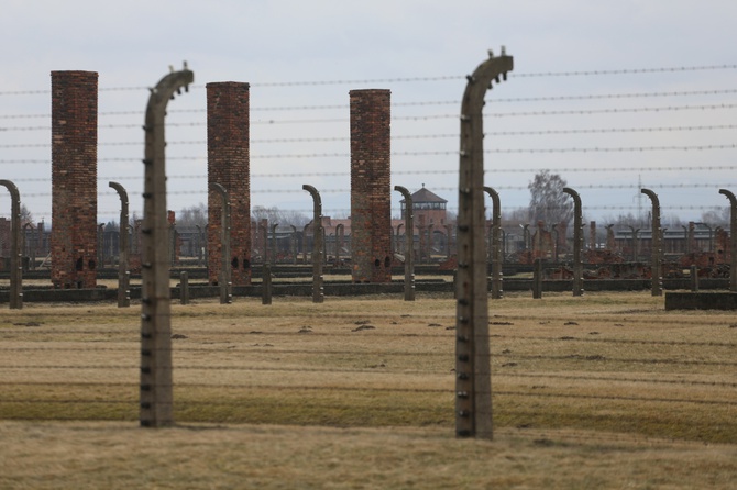 Droga Krzyżowa w intencji trzeźwości w byłym KL Birkenau 2017