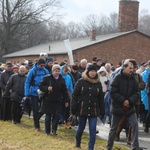 Droga Krzyżowa w intencji trzeźwości w byłym KL Birkenau 2017