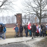 Droga Krzyżowa w intencji trzeźwości w byłym KL Birkenau 2017