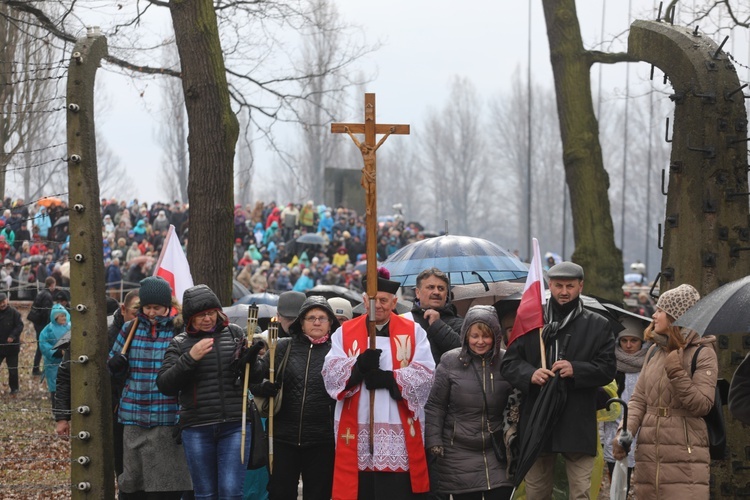 Droga Krzyżowa o Trzeźwość Narodu w byłym KL Auschwitz-Birkenau - 2017