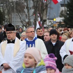 Powitanie ikony MB Częstochowskiej w parafii św. Józefa Robotnika w Sochaczewie