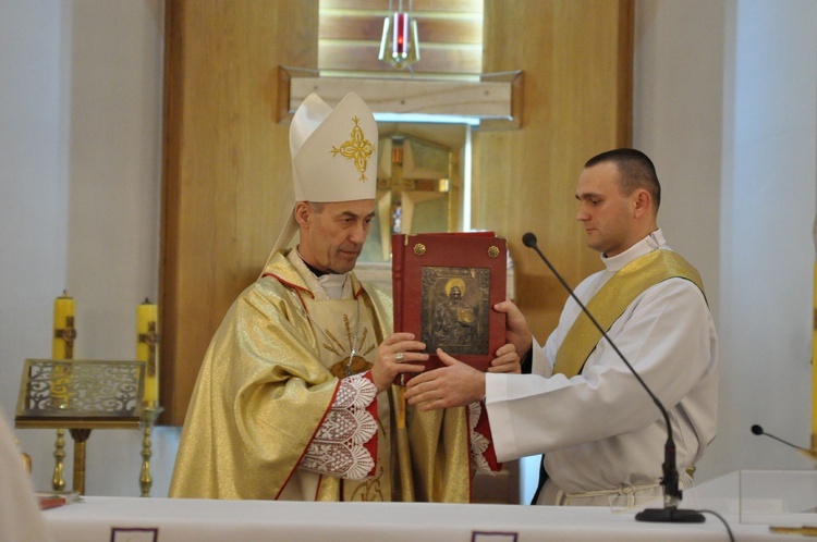 Bierzmowanie w Łososinie Dolnej