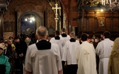 Abp Marek Jędraszewski w bazylice Mariackiej w dniu św. Józefa, patrona Krakowa