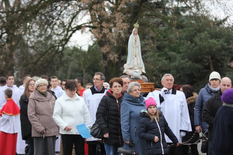 Powitanie ikony MB Częstochowskiej w parafii pw. Narodzenia NMP w Sochaczewie