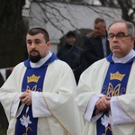 Powitanie ikony MB Częstochowskiej w parafii pw. Narodzenia NMP w Sochaczewie