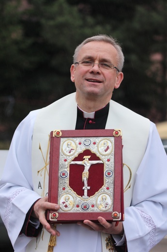 Powitanie ikony MB Częstochowskiej w parafii pw. Narodzenia NMP w Sochaczewie