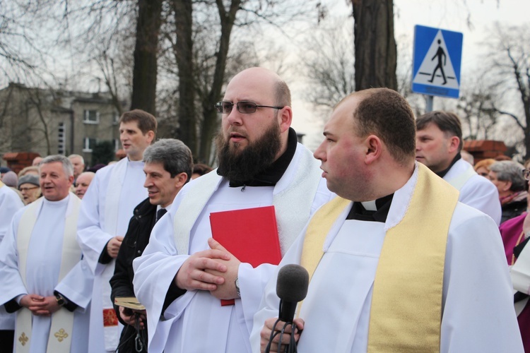 Powitanie ikony MB Częstochowskiej w parafii pw. św. Wawrzyńca w Sochaczewie