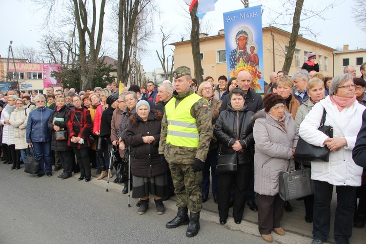 Powitanie ikony MB Częstochowskiej w parafii pw. św. Wawrzyńca w Sochaczewie