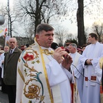 Powitanie ikony MB Częstochowskiej w parafii pw. św. Wawrzyńca w Sochaczewie