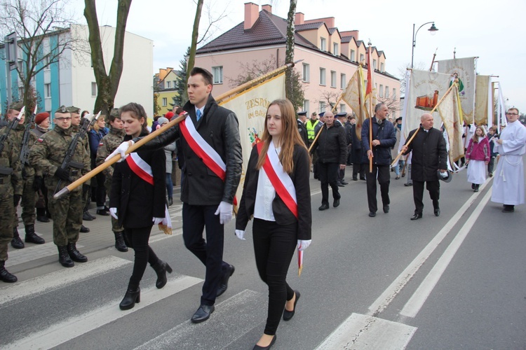 Powitanie ikony MB Częstochowskiej w parafii pw. św. Wawrzyńca w Sochaczewie