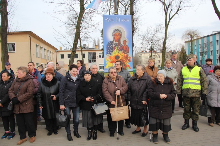 Powitanie ikony MB Częstochowskiej w parafii pw. św. Wawrzyńca w Sochaczewie