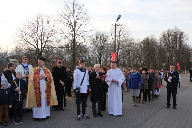 Powitanie ikony MB Częstochowskiej w Brzozowie