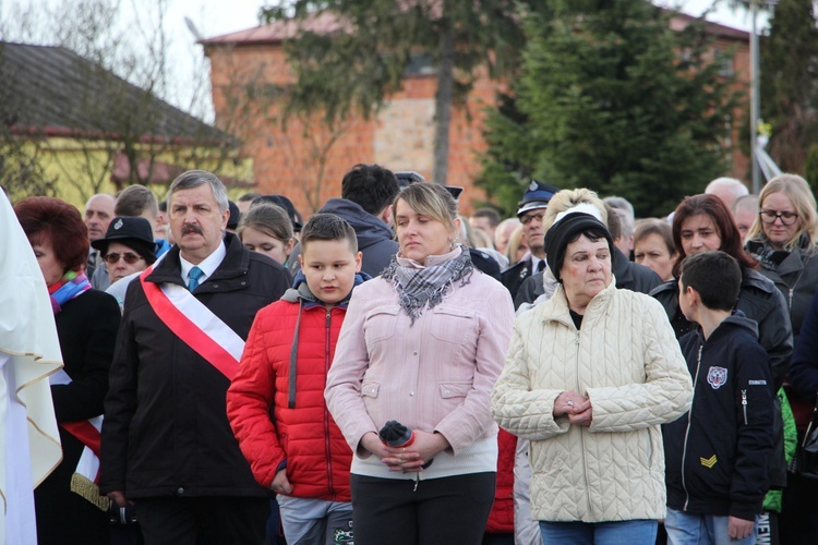 Powitanie ikony MB Częstochowskiej w Brzozowie