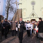 Powitanie ikony MB Częstochowskiej w Brzozowie