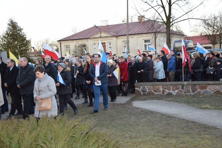 Powitanie ikony MB Częstochowskiej w Zycku