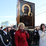 Powitanie ikony MB Częstochowskiej w Pacynie