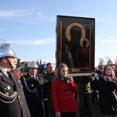 Powitanie ikony MB Częstochowskiej w Pacynie