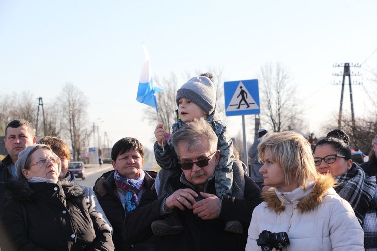 Powitanie ikony MB Częstochowskiej w Pacynie