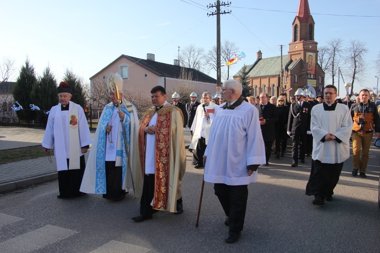 Powitanie ikony MB Częstochowskiej w Pacynie