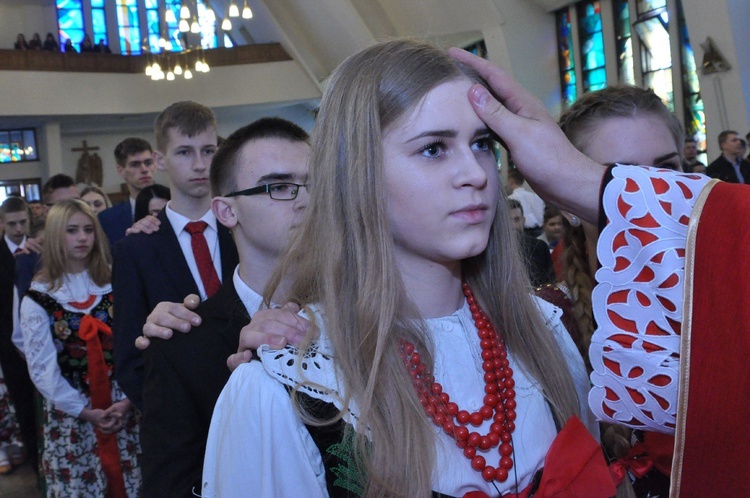 Bierzmowanie w Krościenku