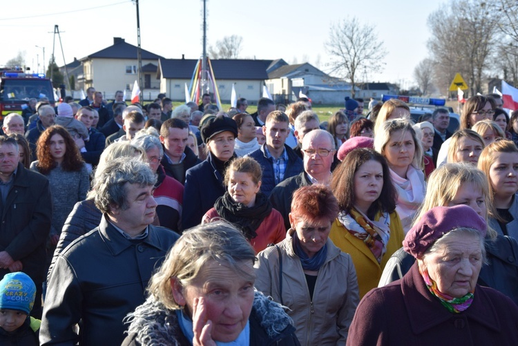 Powitanie ikony MB Częstochowskiej w Osmolinie