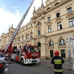 Pożar w Teatrze Słowackiego - ćwiczenia