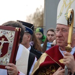 Powitanie ikony MB Częstochowskiej w Kiernozi