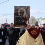 Powitanie ikony MB Częstochowskiej w Kiernozi