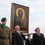 Powitanie ikony MB Częstochowskiej w Luszynie