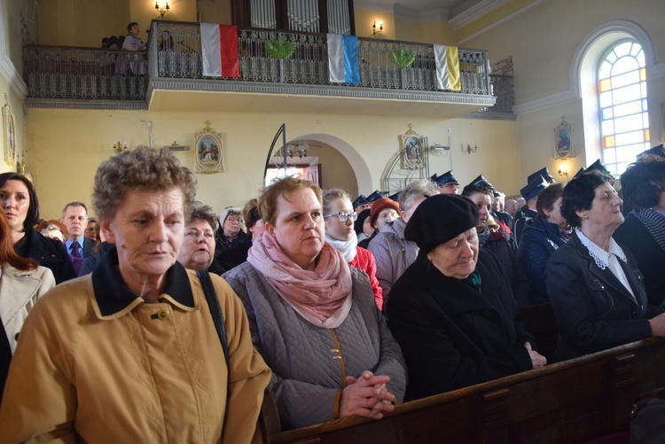 Powitanie ikony MB Częstochowskiej w Śleszynie