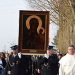 Powitanie ikony MB Częstochowskiej w Śleszynie