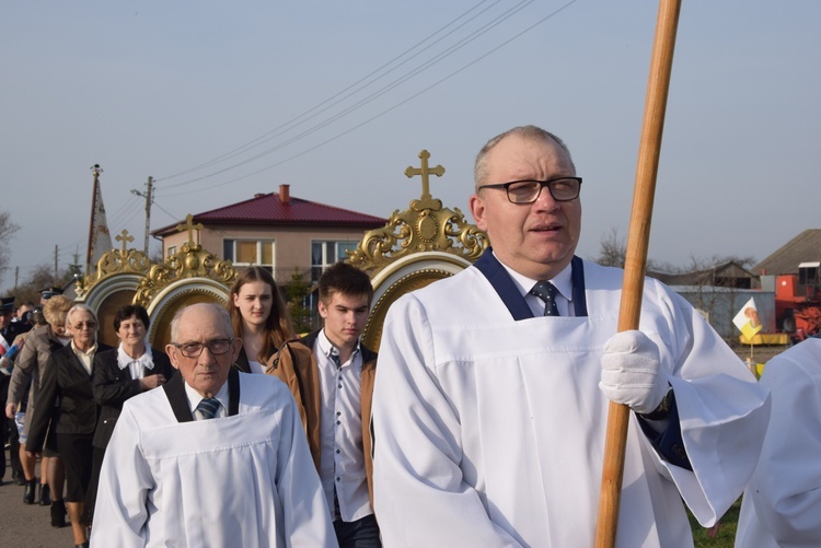 Powitanie ikony MB Częstochowskiej w Śleszynie