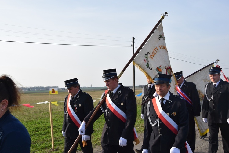 Powitanie ikony MB Częstochowskiej w Śleszynie