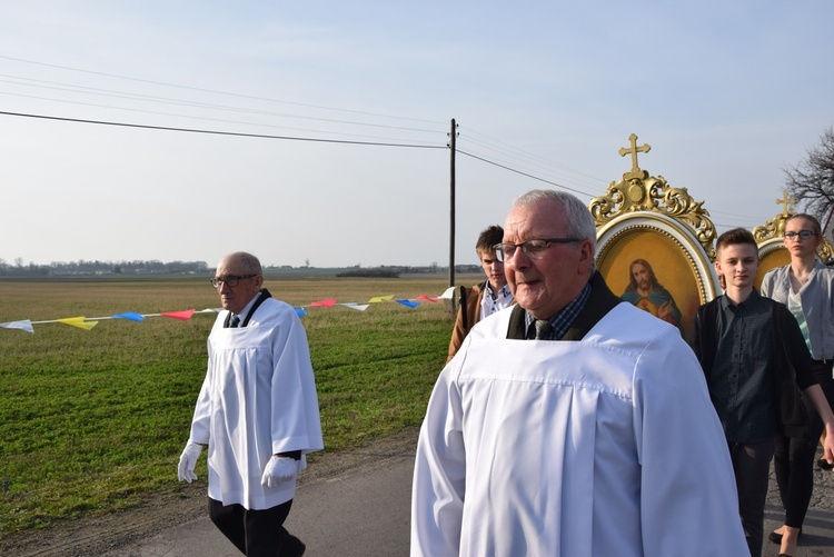 Powitanie ikony MB Częstochowskiej w Śleszynie