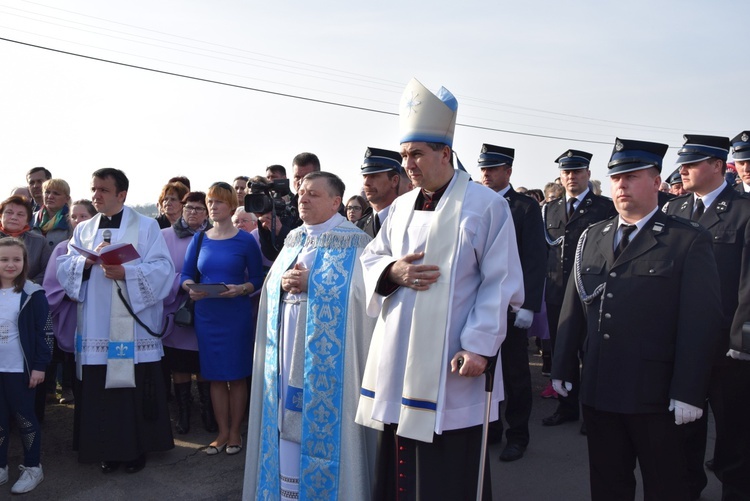 Powitanie ikony MB Częstochowskiej w Śleszynie